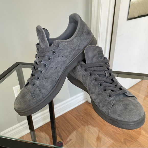 🔹 Adidas Stan Smith blue-grey suede sneaker - Picture 9 of 10